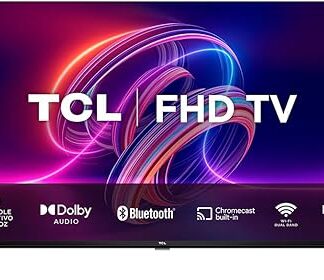 TCL LED SMART TV 32” S5400AF FHD ANDROID TV, PRETO