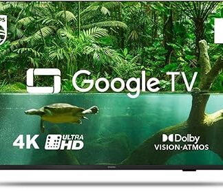 Smart TV Philips 50" 4K 50PUG7408/78, Google TV, Comando de Voz, Dolby Vision/Atmos, VRR/ALLM, Bluetooth